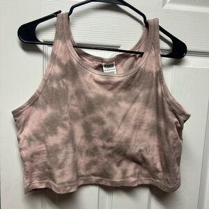 Like new PINK crop top